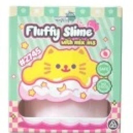 SLIME Fluffy con Mix-ins Peaches