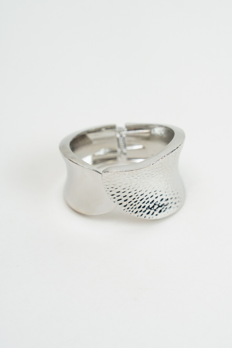 Brazalete Linen - Plateado 