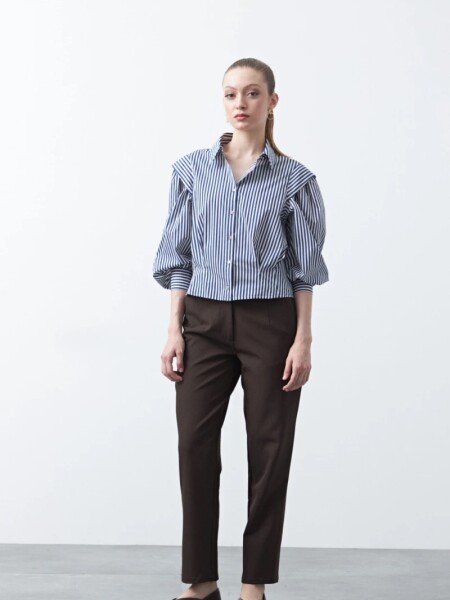 CAMISA D.CASSIN PULIZO AZUL MARIN