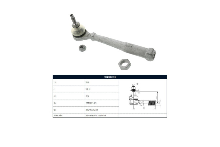 Puntero Citroen C3/C3 Picasso/C-Elysee, Peug 207 10-25 Izq Puntero Citroen C3/C3 Picasso/C-Elysee, Peug 207 10-25 Izq