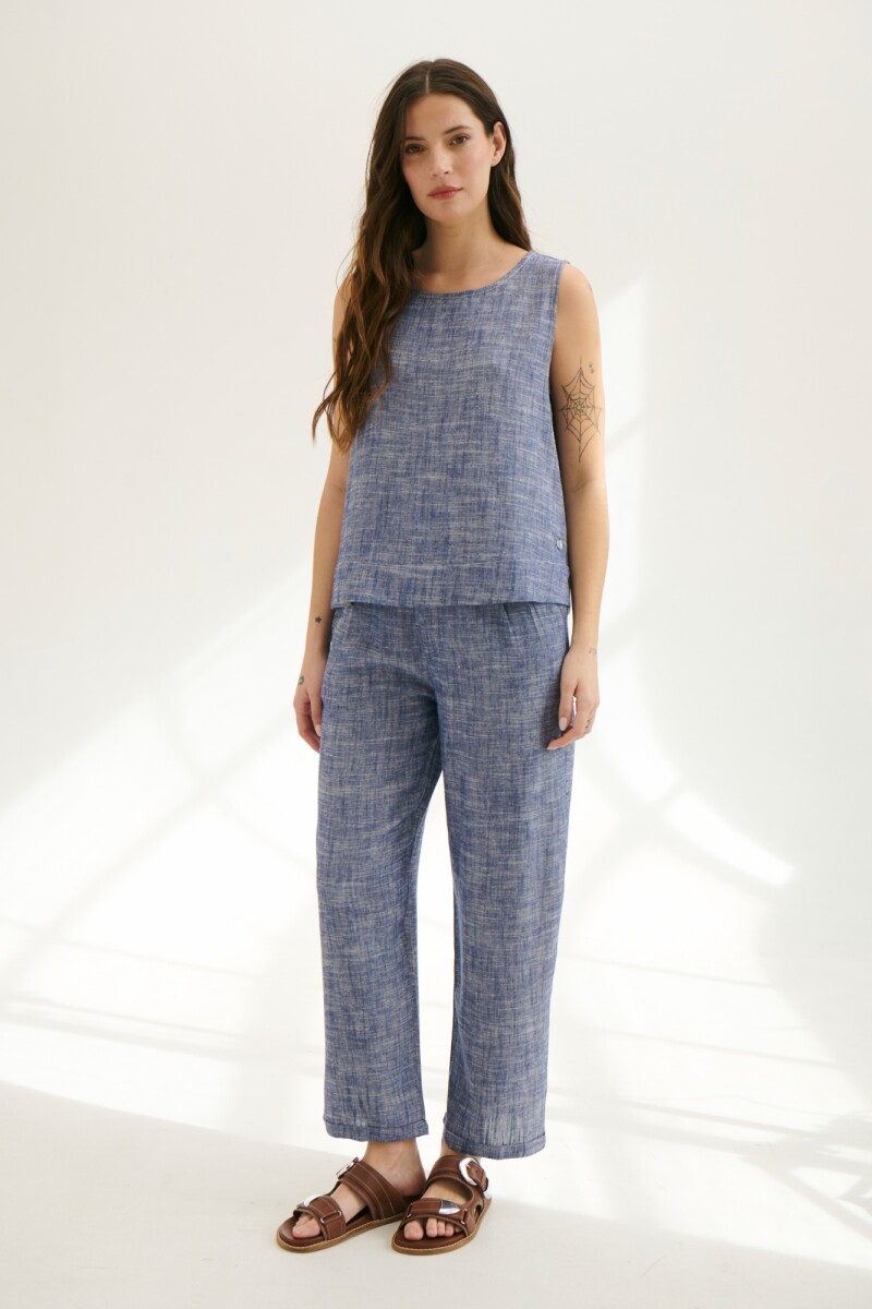 PANTALON MELANIE AZUL