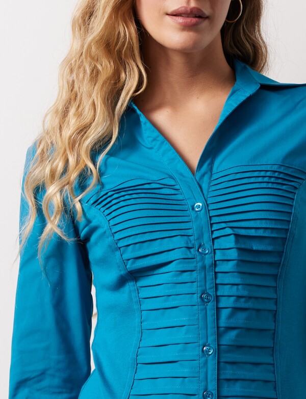 Camisa Tablitas PETROLEO