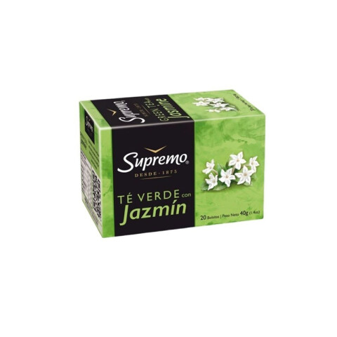 SUPREMO TE VERDE CON JAZMIN Supremo Te Verde Con Jazmin