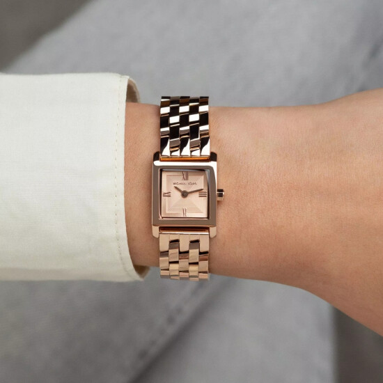 Reloj MICHAEL KORS GEORGIE Acero Oro Rosa Esfera 19mm 0