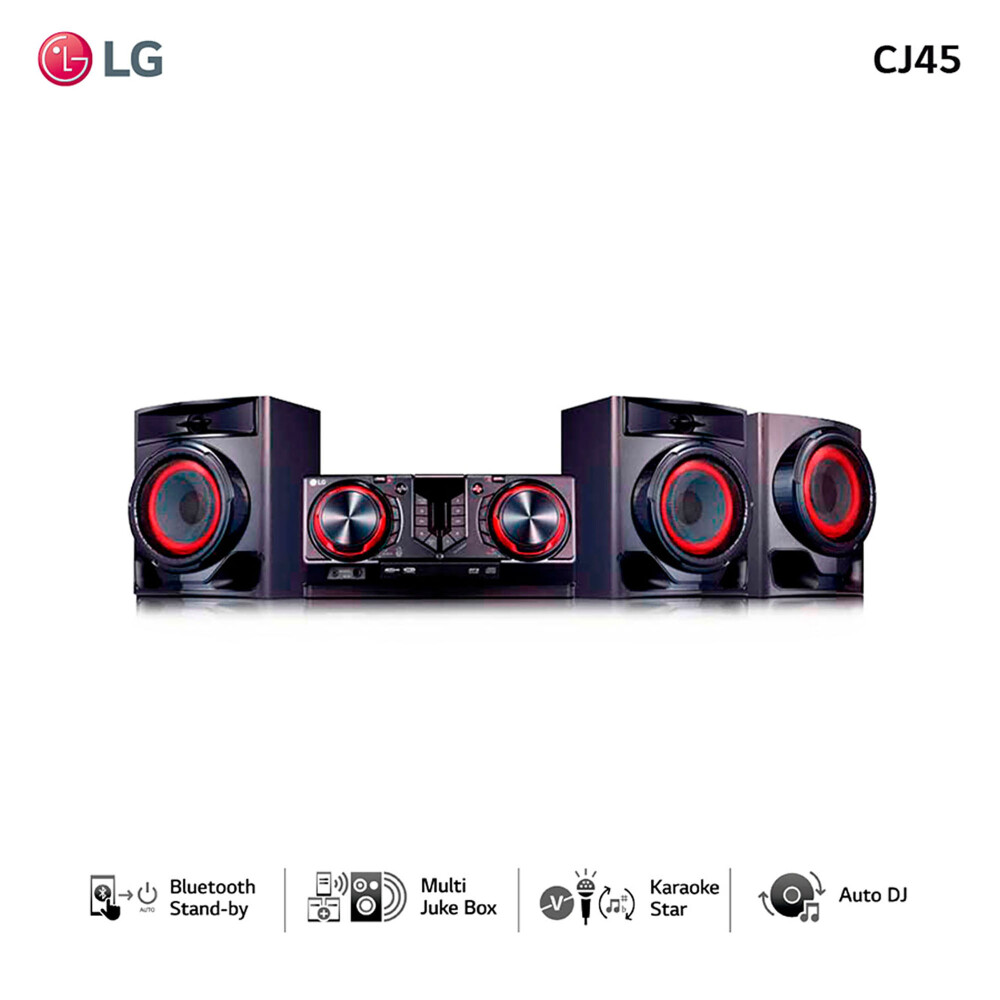 MINICOMPONENTE LG 720W NEGRO XBOOM CJ45