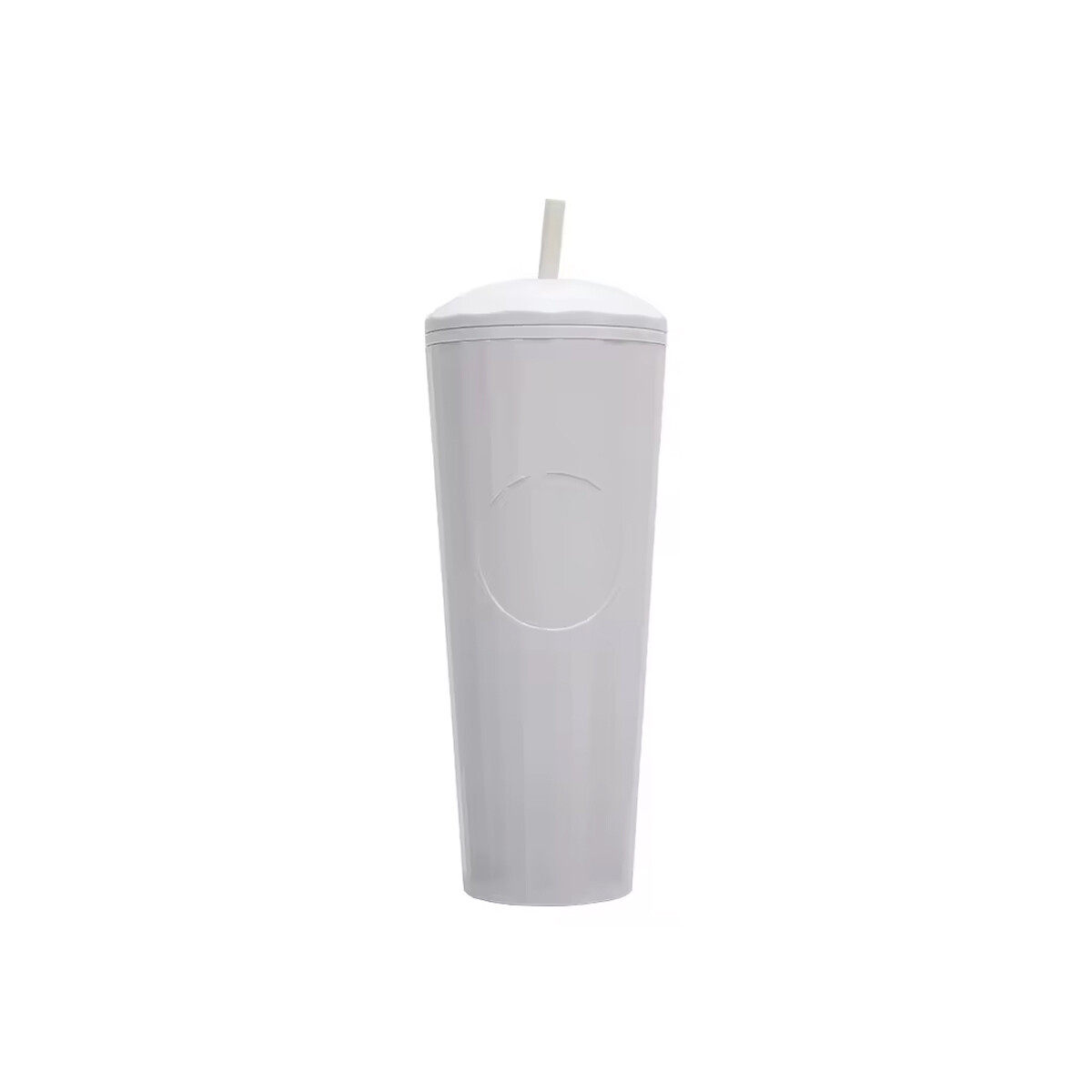 Vaso Térmico Reutilizable con Sorbito - Blanco 