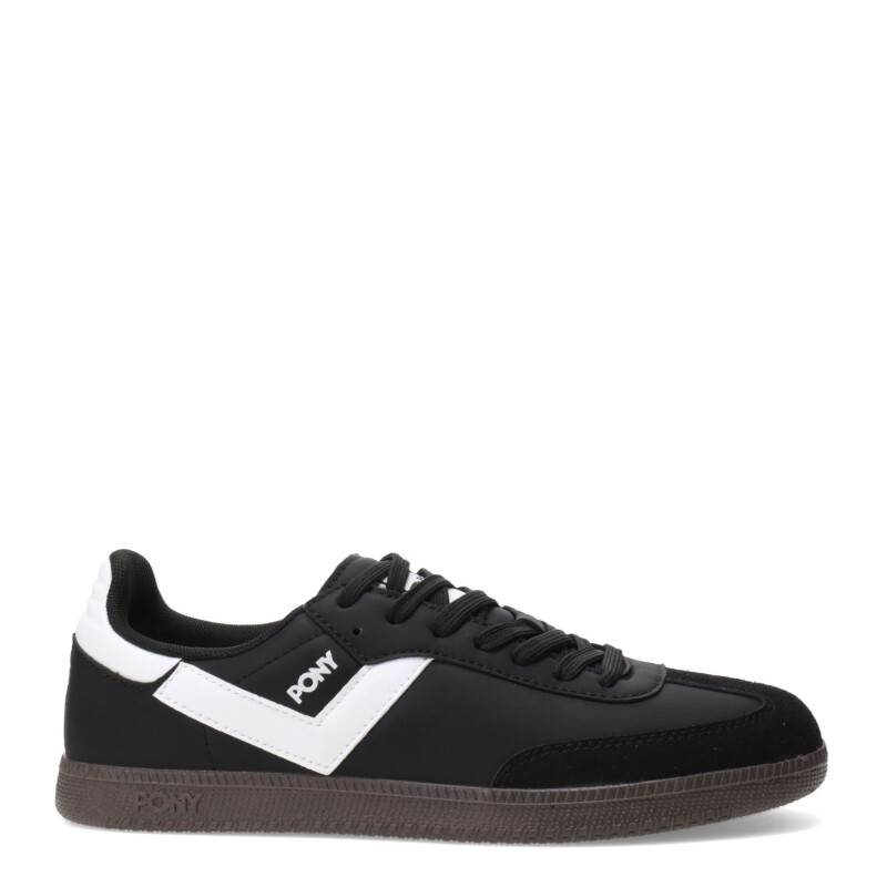 Championes de Hombre Pony MOMA Negro - Blanco
