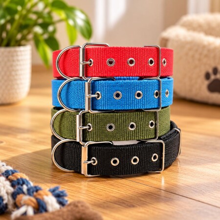 Collar Cinta para Perro 2cm Colores Surtidos Collar Cinta para Perro 2cm Colores Surtidos