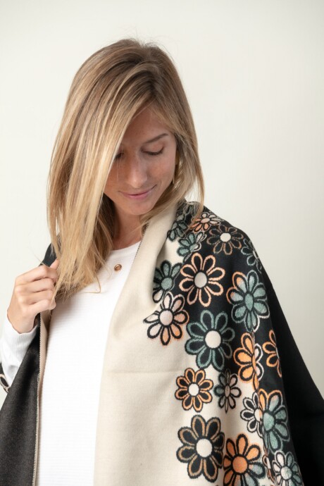 PASHMINA RANIA Negro