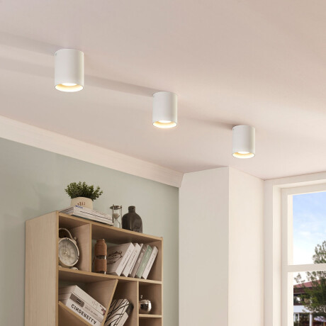 Aplique spot led 6w cilindro de techo cálido BLANCO