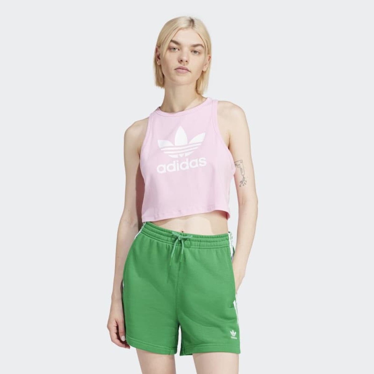 Musculosa Adidas Trifolio - Rosa 