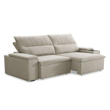 Sillon 3 Cuerpos Reclinable y Retractil Pavia Beige