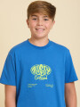 T-SHIRT AZORES TEEN RUSTY Azul