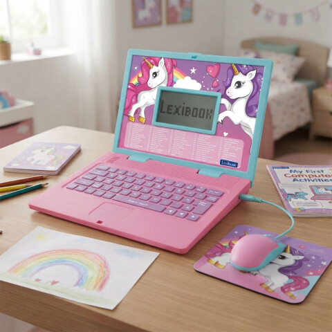Computadora Educativa Bilingüe Digital Lexibook Unicornio U