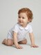 Pijama De Bebe Corto Gris
