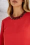 Blusa Elisa Cristais Rojo