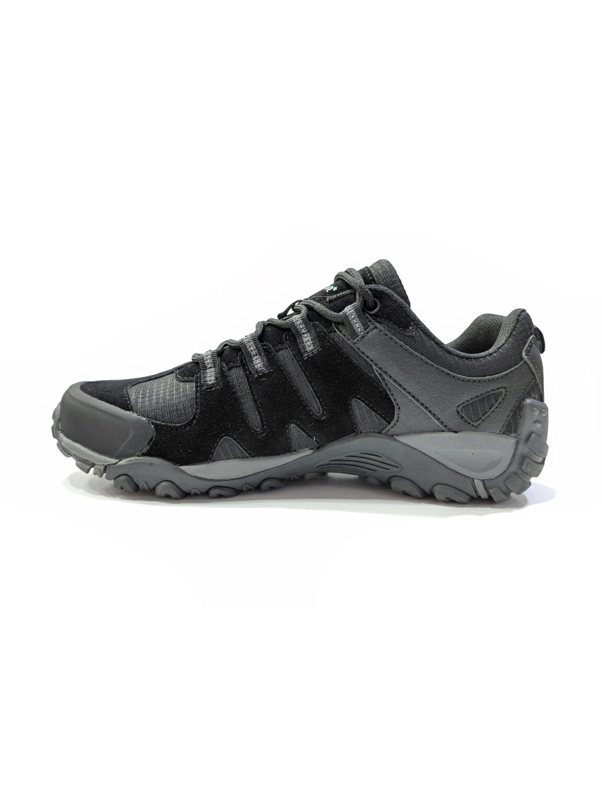 CALZADO TREKKING NEGRO-GRIS