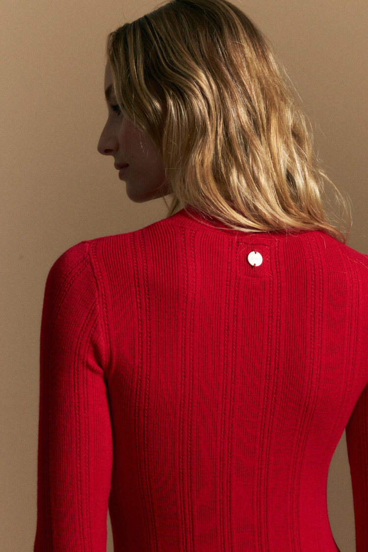 POLERA GALATEA Rojo