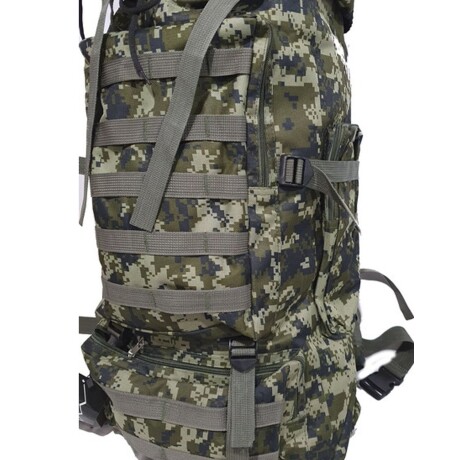 Mochila Arye Camuflada Digital 75 Lts Camuflado