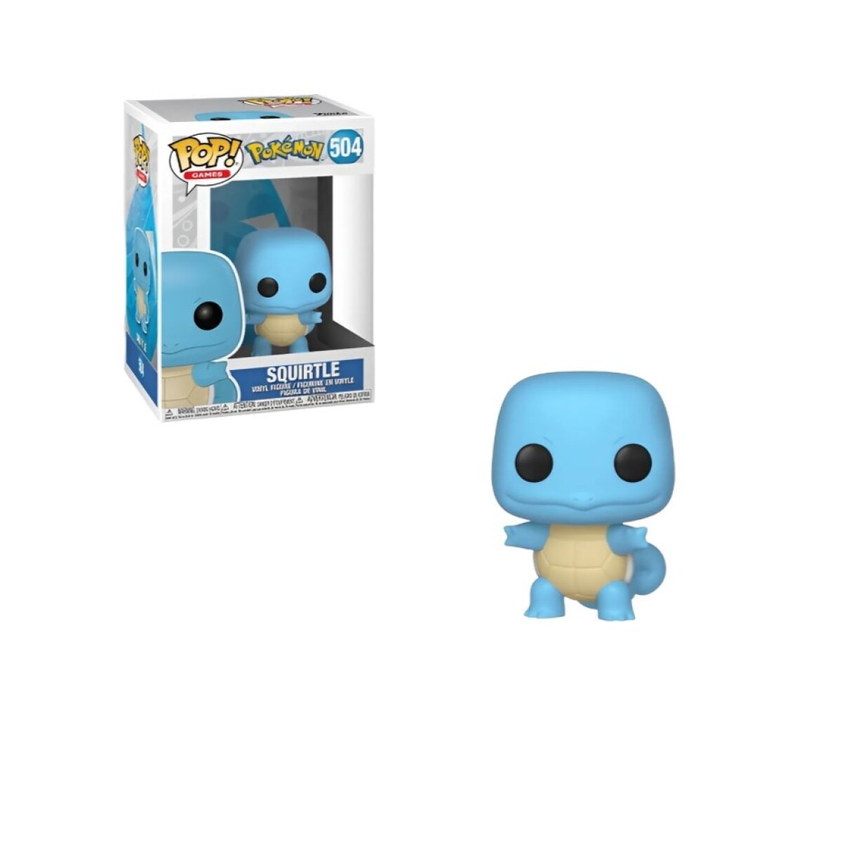 Figura Funko Pop Pokémon - Squirtle Universo Binario 