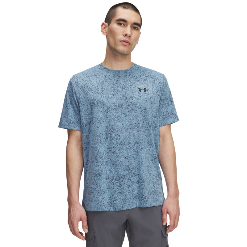 UA Tech Tee Pixelate-BLU BLU-418