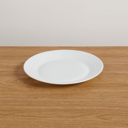 PLATO POSTRE HARENA 19CM Blanco