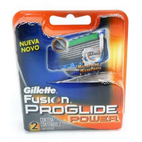 REPUESTO GILLETE FUSION PROGLIDE X 2 REPUESTO GILLETE FUSION PROGLIDE X 2