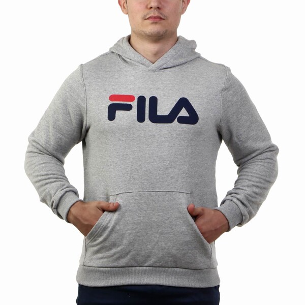 Fila Buzo Canguro Masculino Letter - Grey Gris