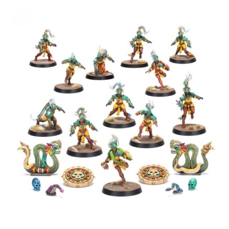 Blood Bowl Amazon Team - Kara Temple Harpies Blood Bowl Amazon Team - Kara Temple Harpies