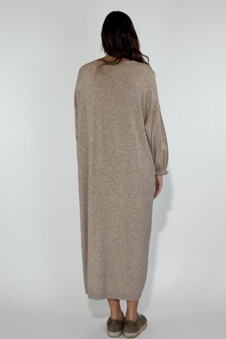 VESTIDO EVANS Tostado