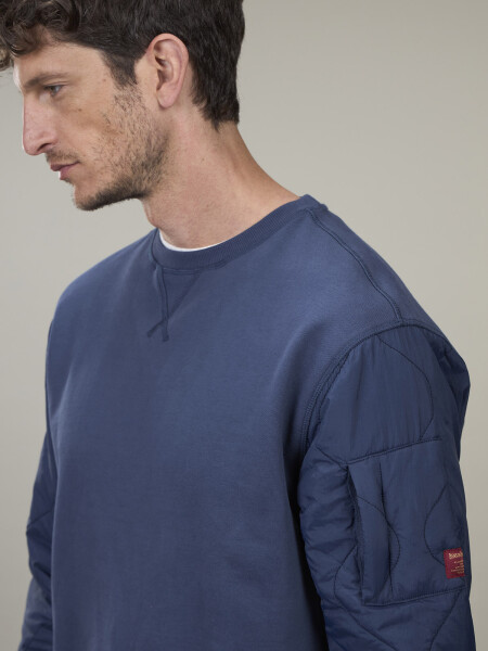 FLEECE TIOSHA AZUL PIEDRA