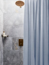 Cortina de ducha VIBBLE 180x200 azul Cortina de ducha VIBBLE 180x200 azul