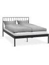 Estructura cama 140x200 ABILDRO negro Estructura cama 140x200 ABILDRO negro