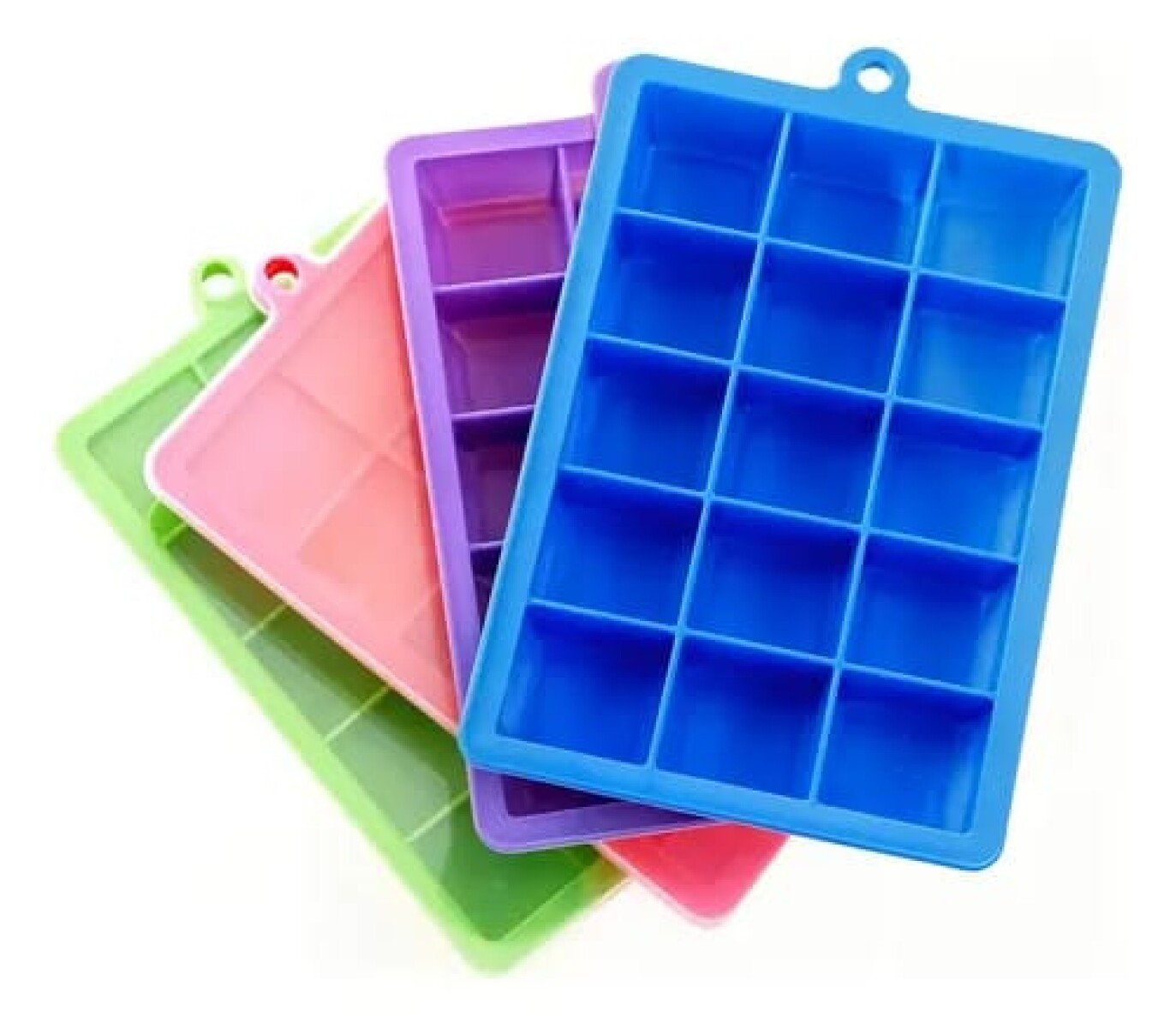 Cubetera de silicona con tapa 