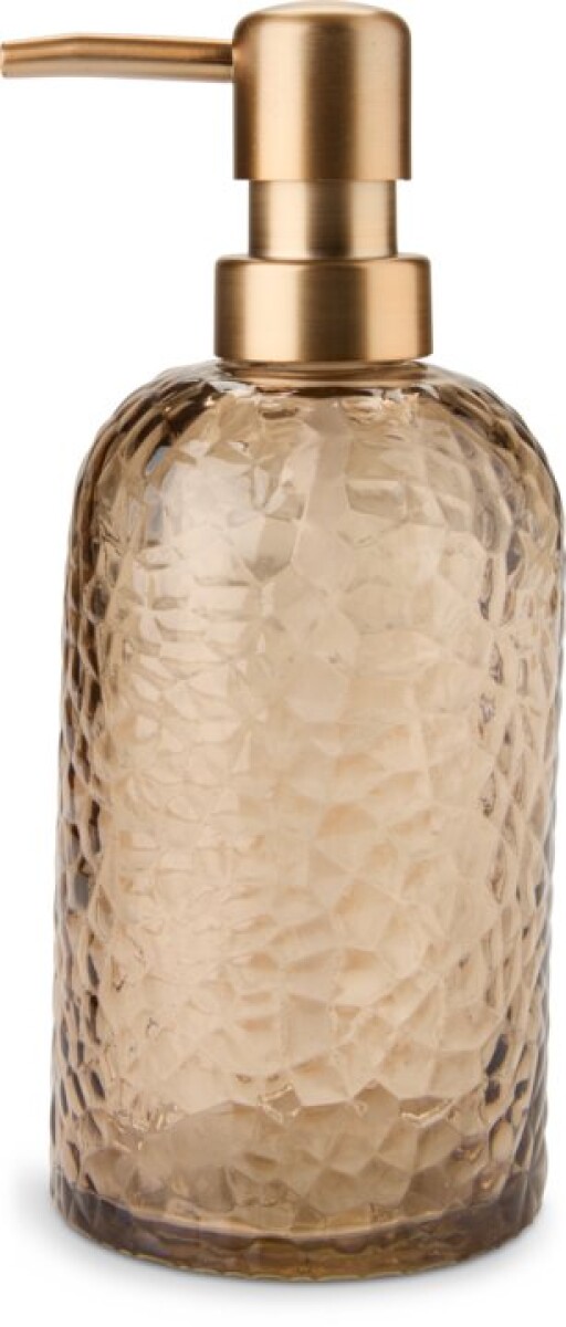 Dispensador de jabón GENEVAD vidrio marrón 