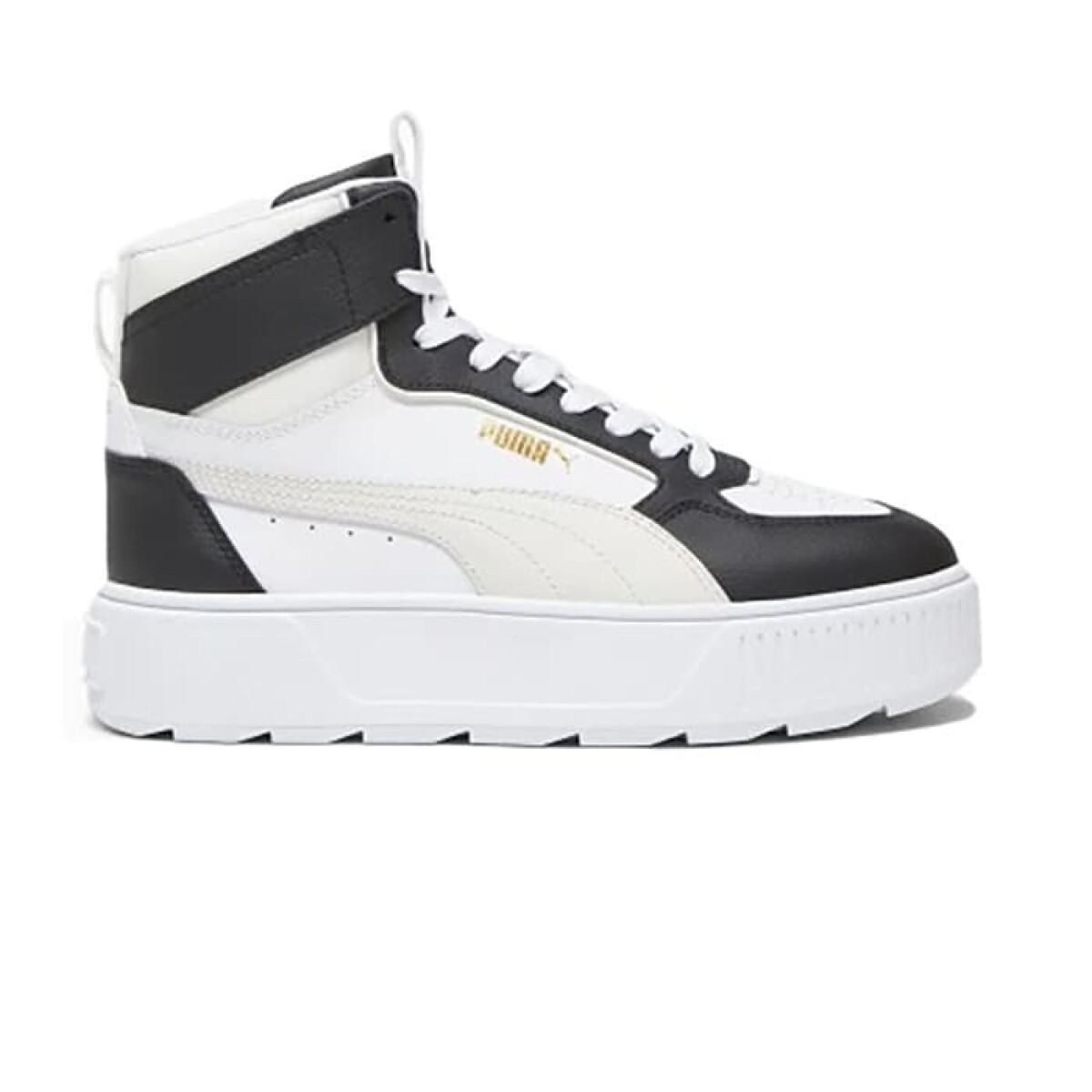 Championes Puma Karmen Rebelle Mid de Mujer - 387213 11 - Blanco-negro 