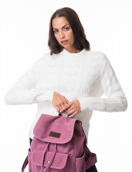 Mochila en canvas Rosa