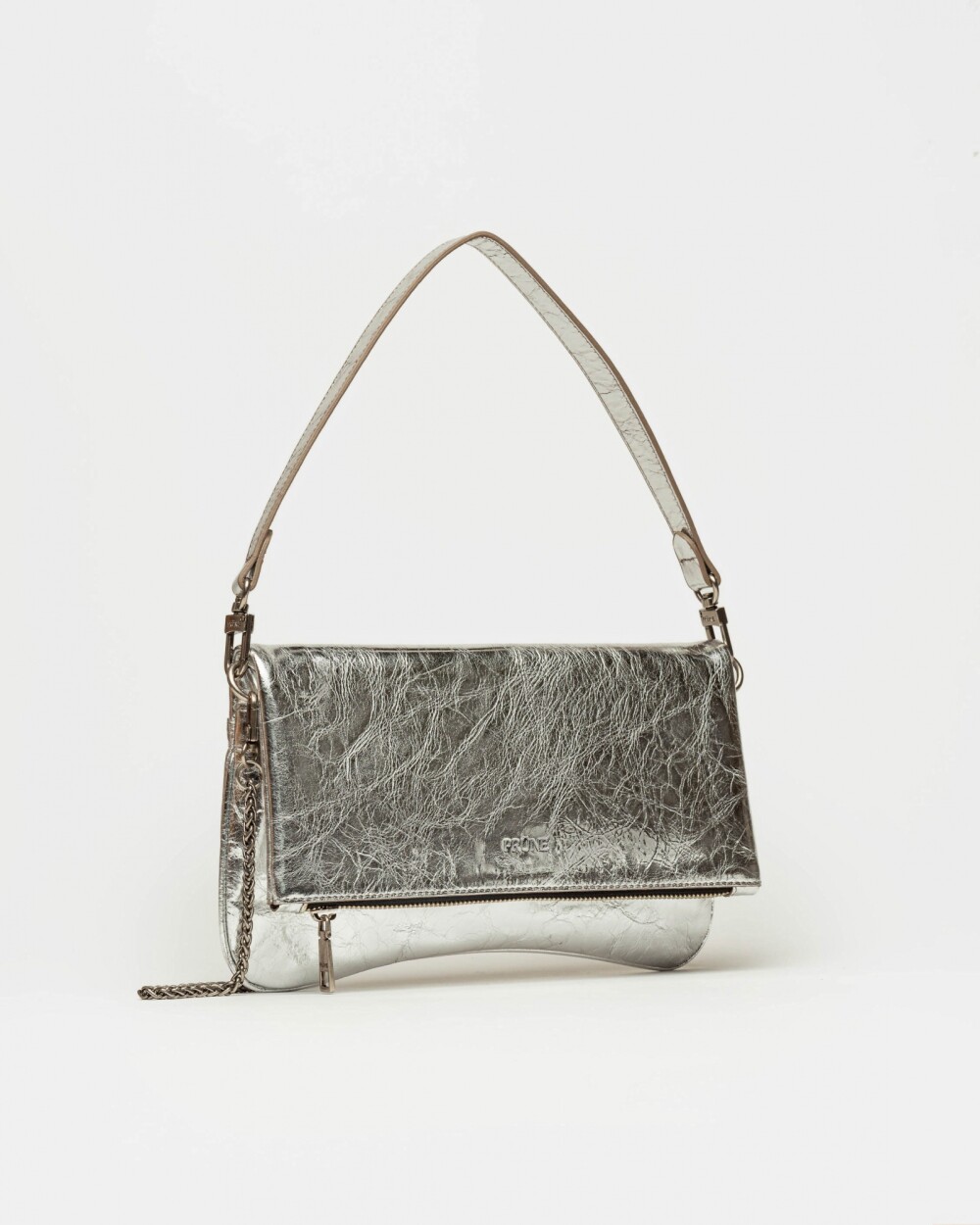 Bandolera Curve en crash metalizado Metalizado