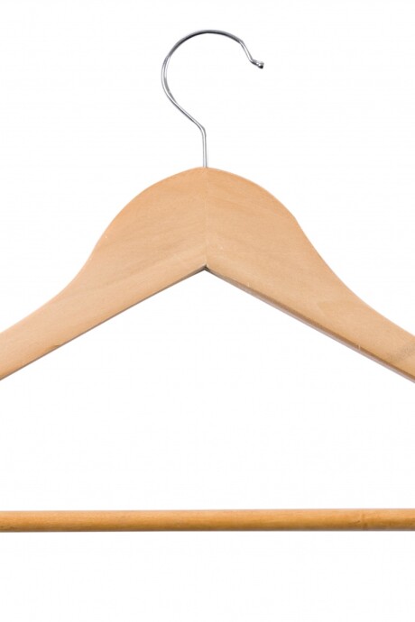 Percha De Madera Calidad A - Adulto Percha De Madera Calidad A - Adulto