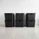 Set x6 Caja ratán 40 lts NEGRO