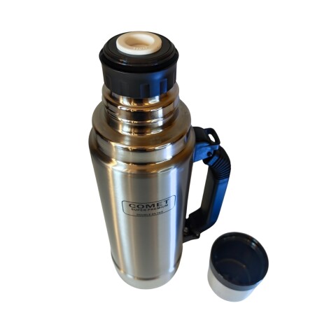 Temo de acero Inox Comet 1,25 Lt Plateado