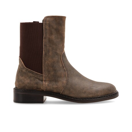 BOTA VENET - CUERO YOPUL MARRON