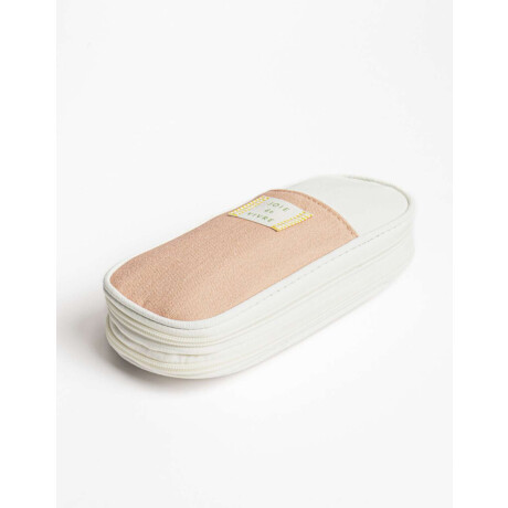 Cartuchera De Tela Joie De Vivre Combinacion Bicolor