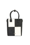 CARTERA MATERA TERRANO DE MANO CHESS NEGRO