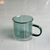 Taza doble vidrio 240ml verde