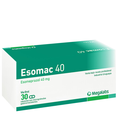 Esomac 40mg 30 Cápsulas Esomac 40mg 30 Cápsulas