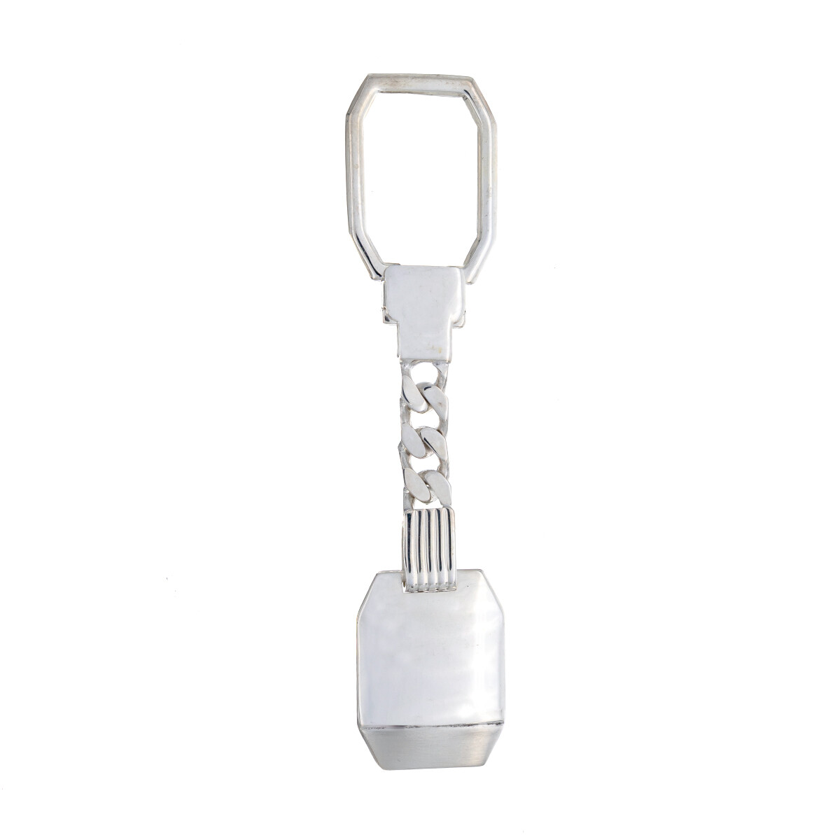 Llavero de plata 925 para grabar. 