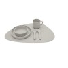 Mantel individual de silicona Kikkaboo Beige