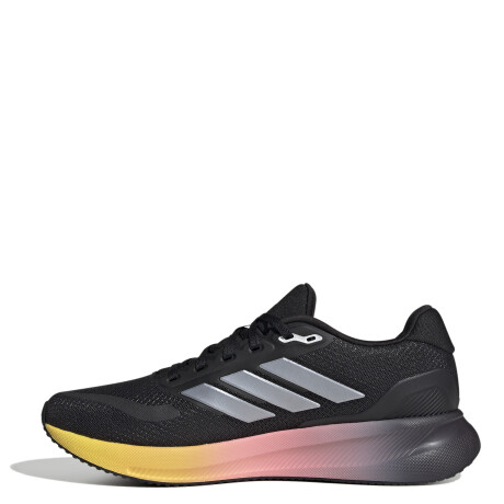 Championes de Hombre Adidas Run Falcon 5 Negro - Plateado