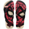 Sandalia de Niños Havaianas Top Marvel Logomania Beige Paja